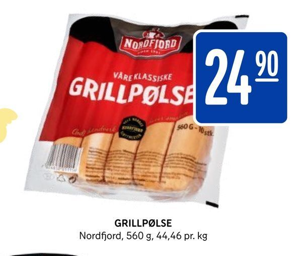 Rema 1000 Grillpølse tilbud