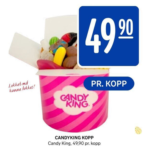 Rema 1000 Candyking kopp tilbud