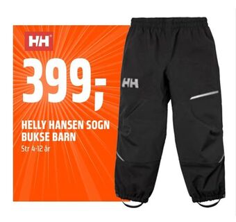 Coop Obs Helly hansen sogn bukse barn tilbud