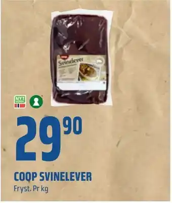 Coop Obs Coop svinelever tilbud