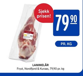 Rema 1000 Lammelår tilbud