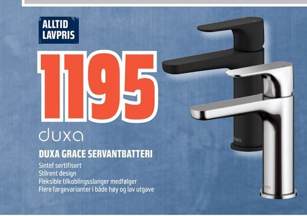 Coop Obs Duxa grace servantbatteri tilbud