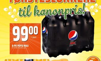 Coop Obs 8-pk pepsi max tilbud