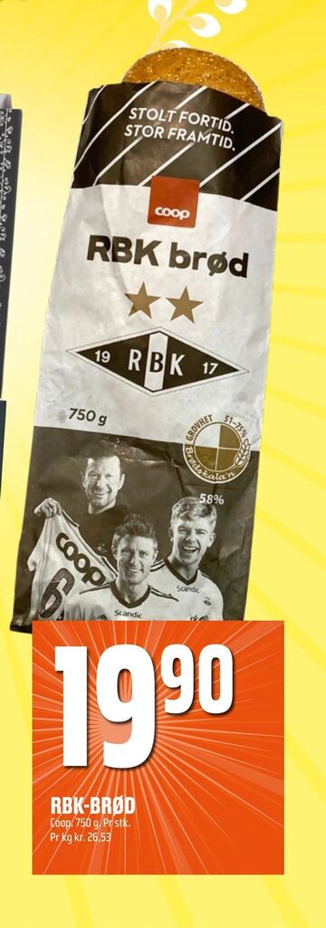 Coop Obs Rbk-brød tilbud