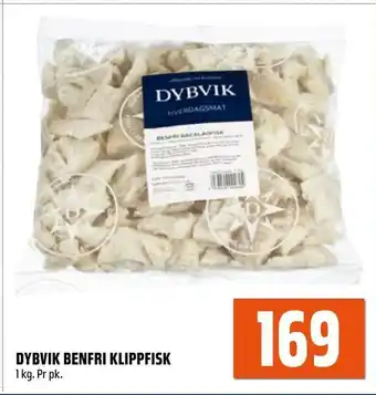 Coop Obs Dybvik benfri klippfisk tilbud