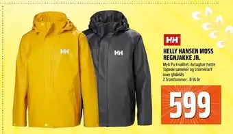 Coop Obs Helly hansen moss regnjakke jr tilbud