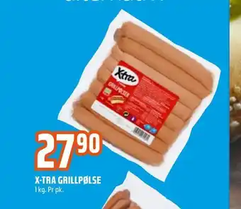 Coop Obs X-tra grillpølse tilbud