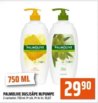 Coop Obs Palmolive dusjsåpe m/pumpe tilbud