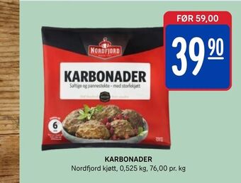 Rema 1000 Karbonader tilbud