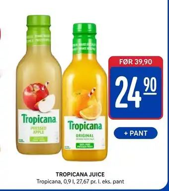 Rema 1000 Tropicana juice tilbud