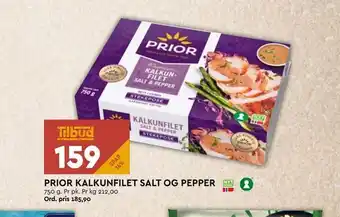 Coop Mega Prior kalkunfilet salt og pepper tilbud