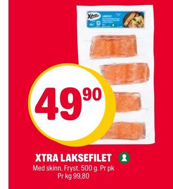 Coop Extra Xtra laksefilet tilbud