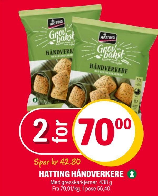 Coop Extra Hatting håndverkere tilbud