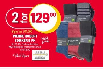 Coop Extra Pierre robert sokker 5 pk tilbud