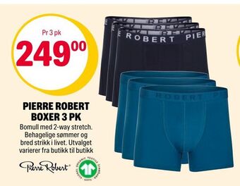 Coop Extra Pierre robert boxer 3 pk tilbud