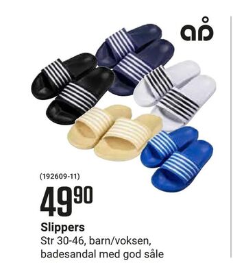 Europris Slippers tilbud