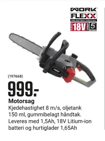 Europris Motorsag tilbud