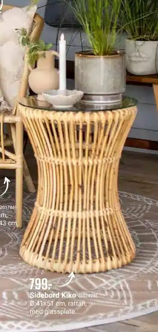 Europris Sidebord Kiko tilbud