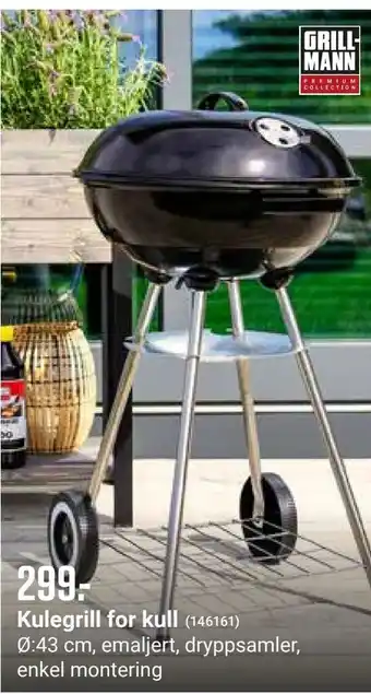 Europris Kulegrill for kull tilbud