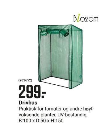 Europris Drivhus tilbud