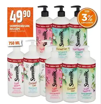 Coop Obs Shampoo/balsam/ dusjsåpe tilbud