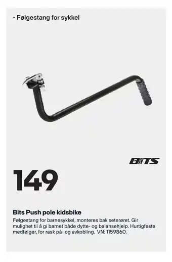 XXL Sport Bits Push pole kidsbike tilbud
