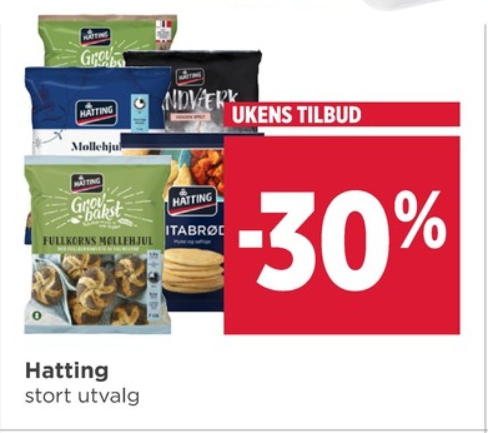 Meny Hatting tilbud
