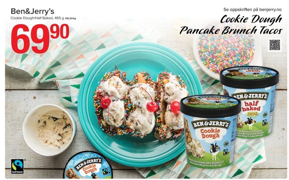 Spar Ben & jerrys is tilbud