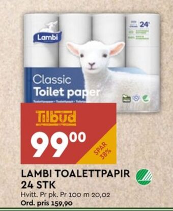 Coop Mega Classic toalettpapir tilbud