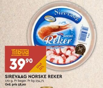 Coop Mega Sirevaag reker tilbud