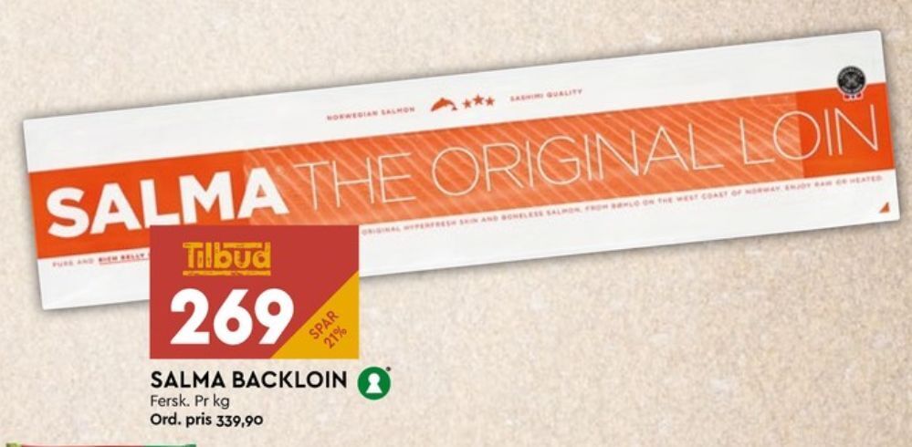 Coop Mega Salma laksefilet tilbud
