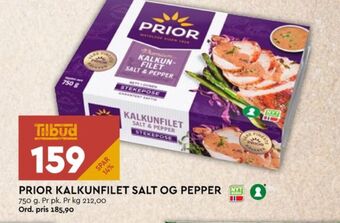 Coop Mega Prior kalkunfilet tilbud