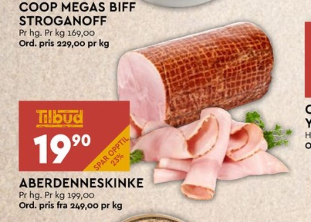 Coop Mega Ukjent delikatesse tilbud