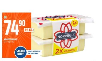 Coop Obs Norvegia skæreost tilbud