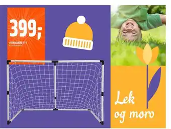 Coop Obs Ukjent fotballmål tilbud
