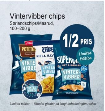 Joker Sørlandschips tilbud