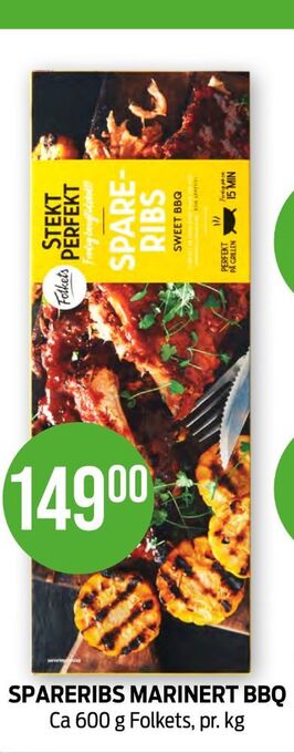 Kiwi Folkets spareribs tilbud