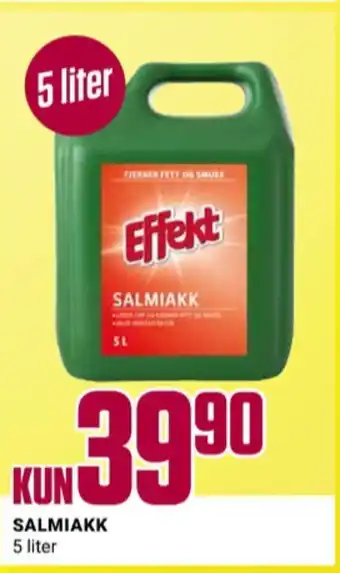 Europris Effekt salmiakk tilbud