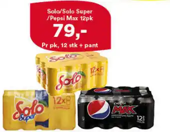 Iceland Solo/ Solo super /Pepsi Max tilbud
