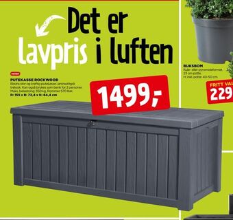 jem & fix Putekasse rockwood tilbud