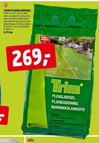 jem & fix Trim plengjødsel tilbud