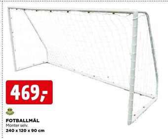 jem & fix Fotballmål tilbud