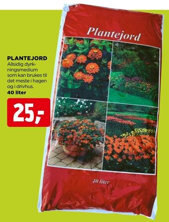 jem & fix Plantejord tilbud