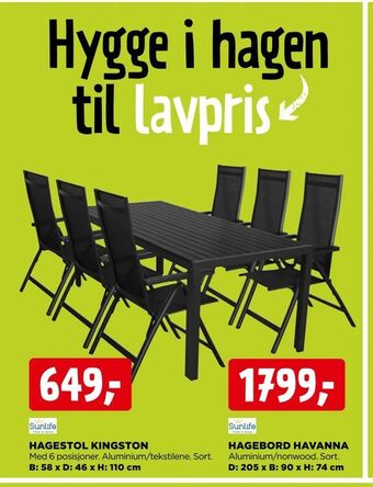 jem & fix Hagestol kingston tilbud