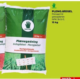 jem & fix Plengjødsel tilbud