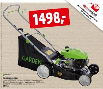 jem & fix Gressklipper tilbud