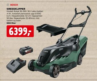 jem & fix Gressklipper tilbud