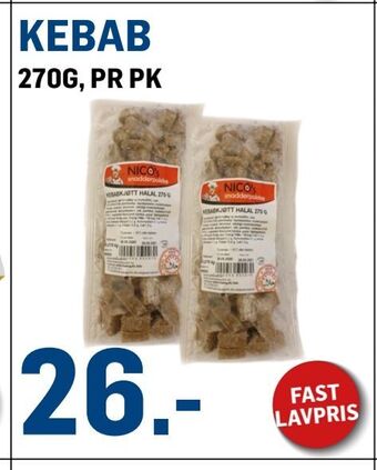 Price Lagerbutikk Kebab tilbud