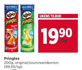 Meny Pringles tilbud