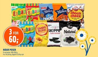 Coop Obs Nidar poser tilbud